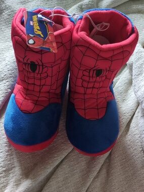 Spider-Man Kids Costume Slippers